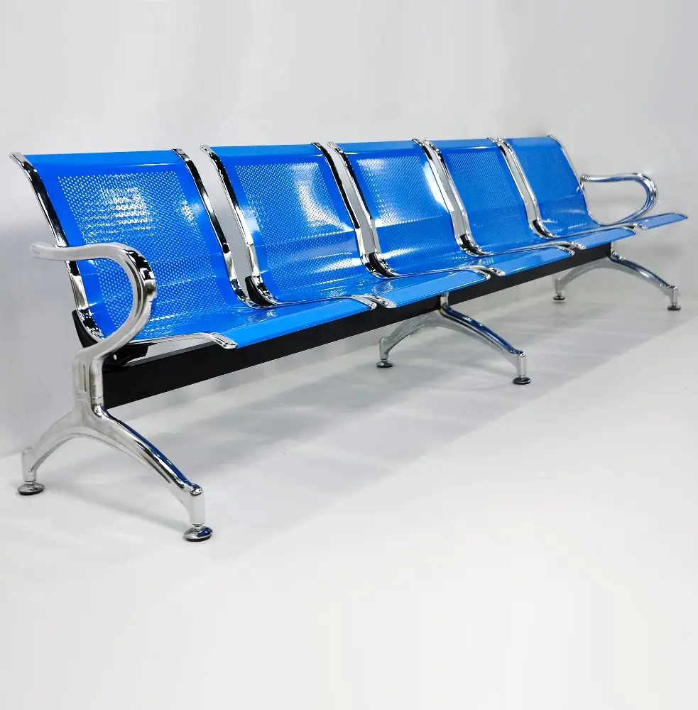 5 seater cheap metal waiting room chairs rest waiting chair