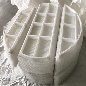 高品質プラスチックPPPTFEメッシュデミスターパッドワイヤーメッシュデミスター