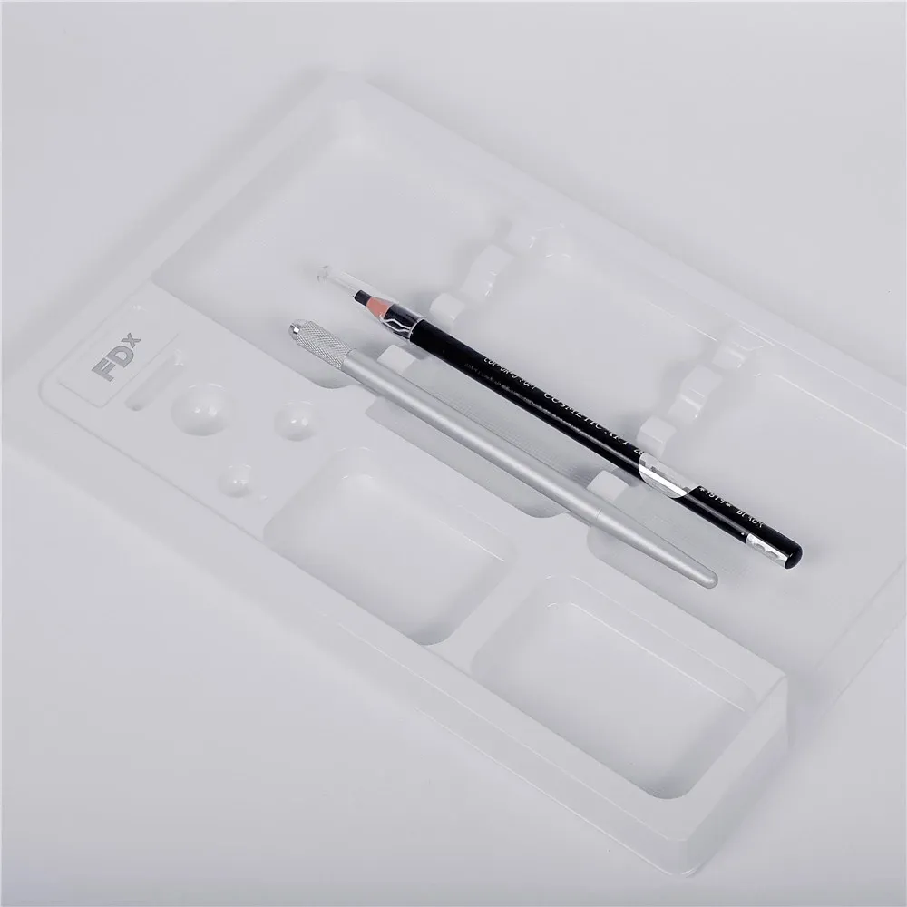 Microblading Tray White Permanent Makeup Tray Disposable Tray For Holding permanent makeup Product