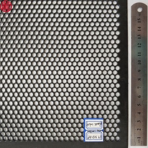 Siyah delikli Metal örgü tel için Metal hoparlör ızgarası - Product Image 3