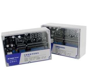 Высокое качество AC220V DC24V 1 ~ 9999S импульсный клапан Таймер контроллер импульсный клапан последовательный контроллер