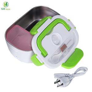 110V/220V 1.05L plastik taşınabilir Tiffin Bento termo gıda ısıtıcısı elektrikli yemek kabı - Product Image 5