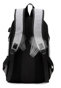 Mann Laptop Taschen USB Lade rucksack Schulter <span class=keywords><strong>Notebook</strong></span> Tasche Schul rucksack