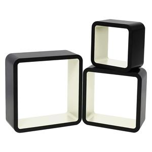 Мебель для гостиной на заказ, 3 шт., квадратная деревянная стена из ДВП, кубическая выставочная полка - Product Image 4