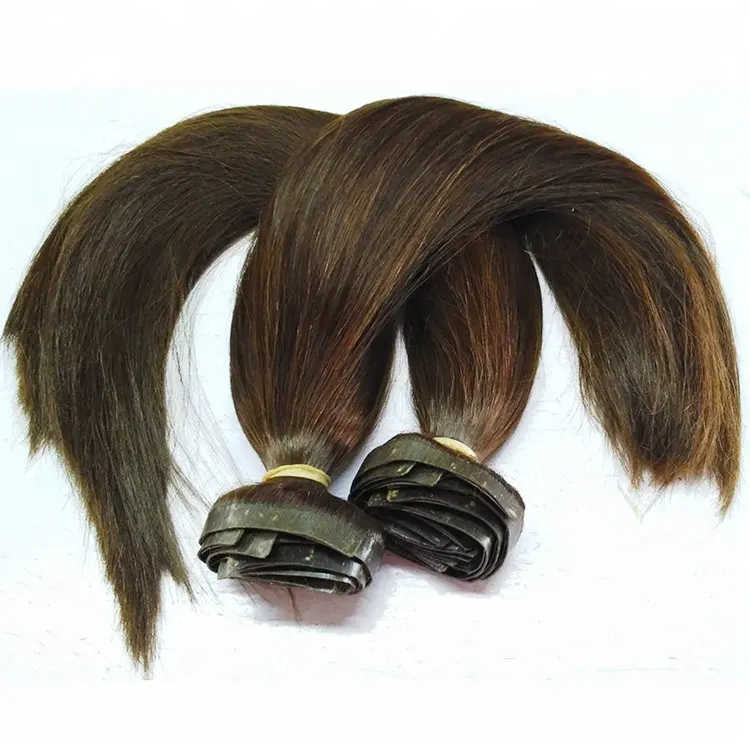 Factory Wholesale Virgin Brazilian Hair Invisible Seamless Clip on Human Hair Extensions
