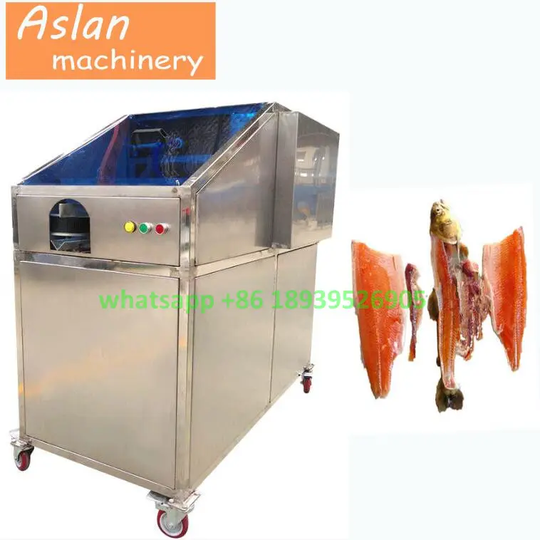 fish fillet machine/sardine back bone removing machine/automatic salmon filleting machine