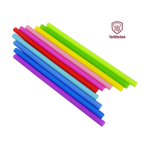 可重复使用的吸管硅胶吸管可重复使用的吸管 - Product Image 1