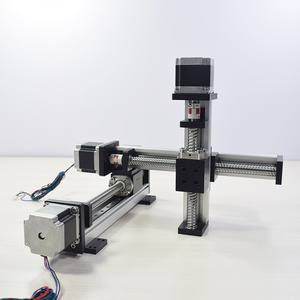 XYZ-Robot de pórtico de eje CNC, Módulo lineal, actuador motorizado, sistema de movimiento deslizante de mesa de escenario lineal para corte láser - Product Image 2