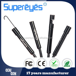 Supereyes N015 2M 6.5FT עמיד למים 7mm 100X גמיש usb דיגיטלי נחש צינור אנדוסקופ borescope פיקוח מצלמה עם LED