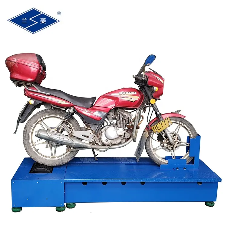 Dinômetro de chassi para motocicleta, dinômetro de desktop para motocicleta com corrente e unidade de motor eddy