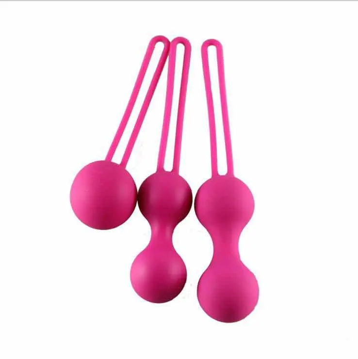 Alta qualità prezzo a buon mercato Palla Vagina Kegel Palla Giocattoli Sexy 100% Silicone Giocattoli Del Sesso Prodotti Adulti per le Donne Vaginale Palla