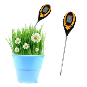 Soil Tester 4で1 PH Meter、Digital Soil PH Meter 4で1 Moisture Gardening Water Soil Testing MachineとSensor Prob LCD - Product Image 3