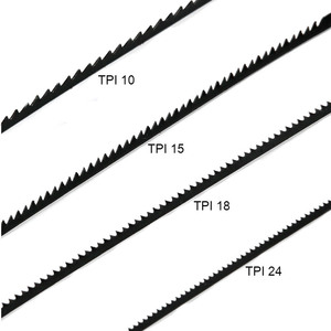 12ピース/パック4 "105ミリメートルHigh Efficiency TPI 15 18 24 WoodためCutting Pinned Scroll <span class=keywords><strong>Saw</strong></span> Blades