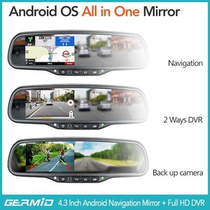 Android Car Multimedia System,hd Dvr Watch Driver <strong>Download</strong> with 5.0 Inch Android <strong>Gps</strong> Navigation Rearview Mirror - Product Image 5
