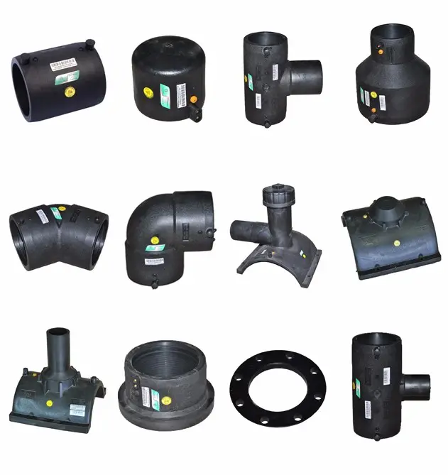 BADA pvc pipe fittings hdpe electric fusion fittings connector for electrofusion
