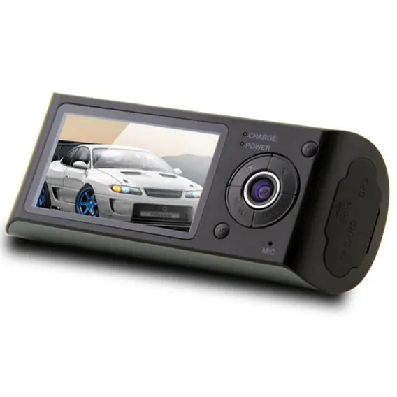 GPSおよび3DGセンサーを備えた2019デュアルカメラカーDVR300 2.7 "TFT LCDX3000カムビデオカムコーダーサイクル録画デジタルズーム