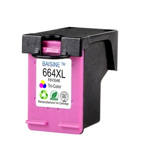 Baisine Wholesale Compatibleため<span class=keywords><strong>HP</strong></span> Deskjet 1115 1118 Ink Cartridge 664XL Remanufactured Ink Cartridge 664XL Inkjet Cartridge