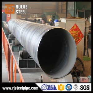 Oilfield <span class=keywords><strong>API</strong></span> <span class=keywords><strong>Spec</strong></span> <span class=keywords><strong>5L</strong></span> Oleoduto PE Revestido/SSAW X42 Tubos de Aço Soldados Em Espiral, X46, X56 em petróleo e gás