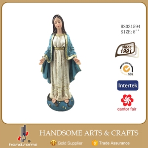 Madonna Holy Virgin Mary สินค้าหัตถกรรมทำจากเรซินสำหรับทำมือของขวัญทางศาสนาคาทอลิกสำหรับเทศกาลคริสต์มาส - Product Image 3