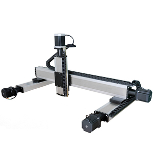 Sistema de Posicionamiento lineal de tornillo de bola de múltiples ejes mesa de 3 ejes de etapa XYZ con Motor paso a paso - Product Image 1