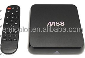 BT 4.0 Wifi 802.11 A/B/G/N Đen <span class=keywords><strong>M8S</strong></span> 2G DDR3 8G <span class=keywords><strong>TV</strong></span> Thông Minh Android - Product Image 3