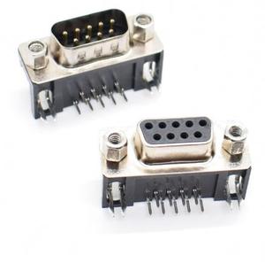DB9หญิงชายPCBเมาD-Sub 9ขาเชื่อมต่อPCB RS232เชื่อมต่อ90องศางอเข็มDR9 - Product Image 1