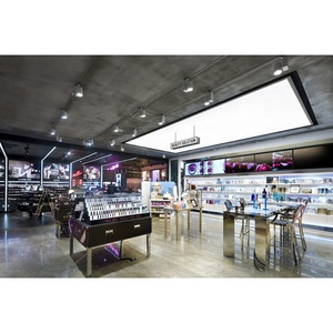LUX Customized Modern Cosmetic Shop Interior <strong>Design</strong> Wooden Paint Furniture for <strong>Make</strong> up