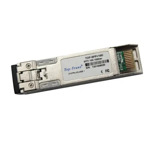 12 core de modo único cable de fibra óptica 10GE 200km SFP módulo transceptor