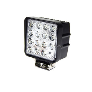 自動車スポット48W <span class=keywords><strong>led</strong></span>ワークランプ、4000ルーメンオフロード48ワット<span class=keywords><strong>led</strong></span> worklight、正方形48ワット<span class=keywords><strong>led</strong></span>作業灯