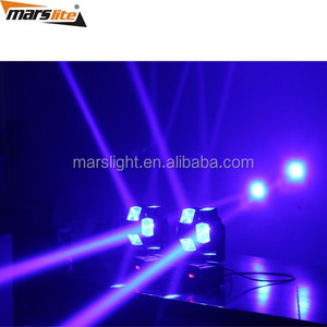 DJ beleuchtet scharfen Strahl <span class=keywords><strong>DMX</strong></span> 8pcs 10w 4 in1 RGBW Farb mischer <span class=keywords><strong>LED</strong></span> Hot Wheel Moving Head Light