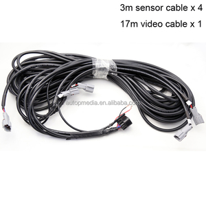 Profesional de servicio pesado anti-colisión de la sistema de sensor con monitor LED pantalla señal de alerta y de 0,3-3,8 sensor de detección de