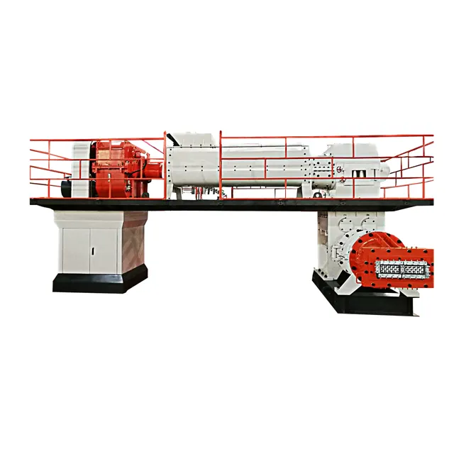 Construcción de extrusora de vacío para ladrillo de arcilla refractaria horno