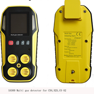 SA1000, tragbare Neue 5 Gas Detektor für UEG, CO, O2, H2S. CO2 Gas Analyzer mit IP66/67