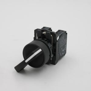 22mm Long Handle 3-Position Selector <strong>Switch</strong> XB5 AJ53 Model with Off-On Function 2NO Push Button <strong>Switches</strong> Combination - Product Image 2