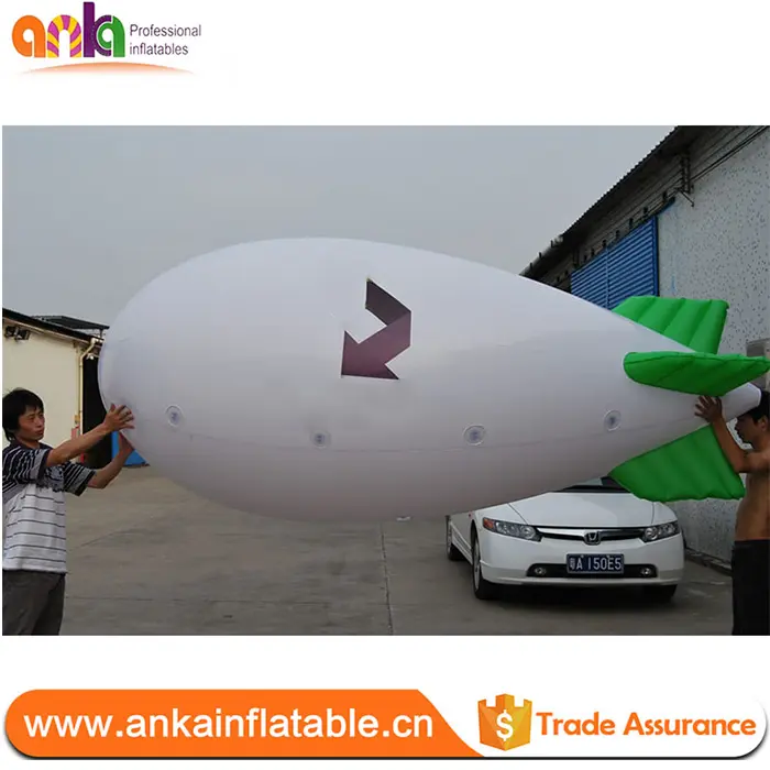 Fabricante chinês zeepelin dirigível inflável para a propaganda