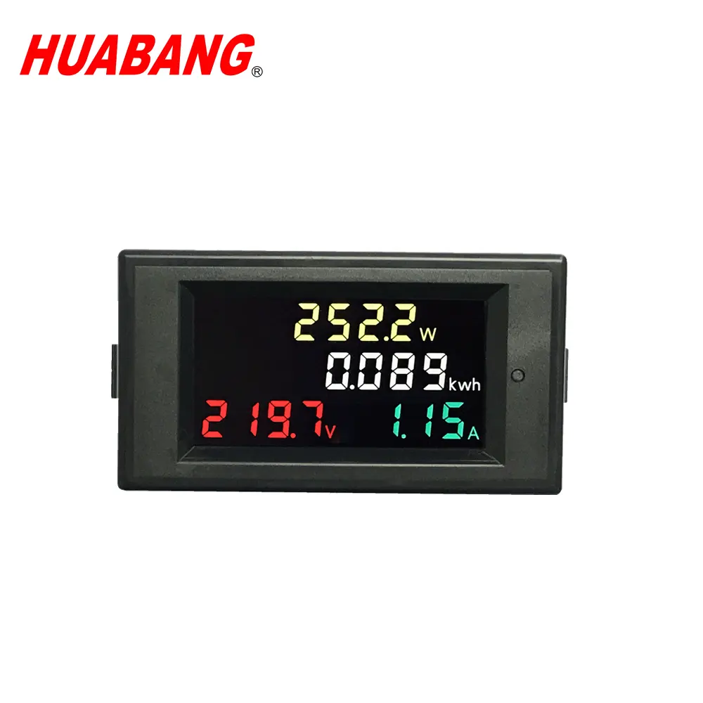 D69-2049 High-definition color LCD AC 200-450V 100A kWh P U I monitoring multi functional meter