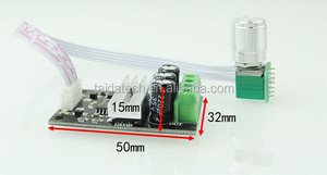 Taidacent 1203BKW DC6-28V 3A PWM Motor Speed Controller 24v DC Motor Speed ControlとSwitch Speed GovernorためFan Led Dimmer - Product Image 6