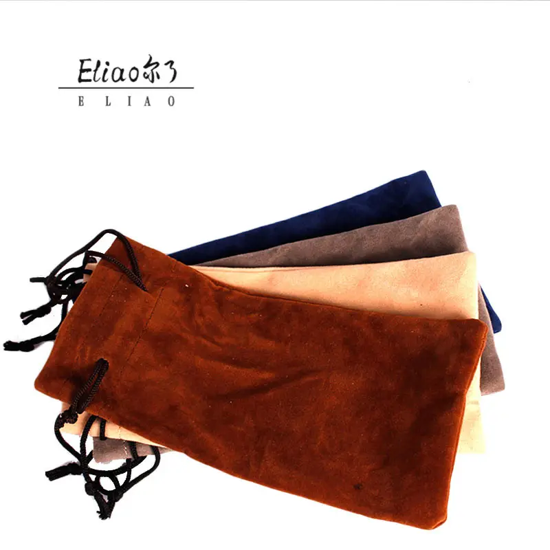 Erliao Custom logo Factory sale Smoking Accessories cheap Classic smoking pipe cloth bag