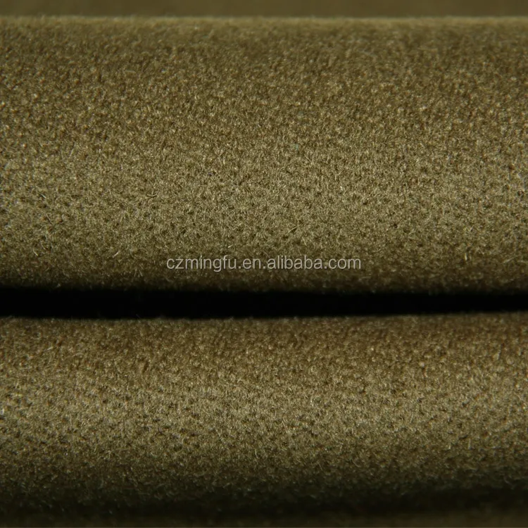 Donne/uomini panno di lana tessuto, twill di tipo militare verde dell'esercito di lana tessuto, pronto in magazzino
