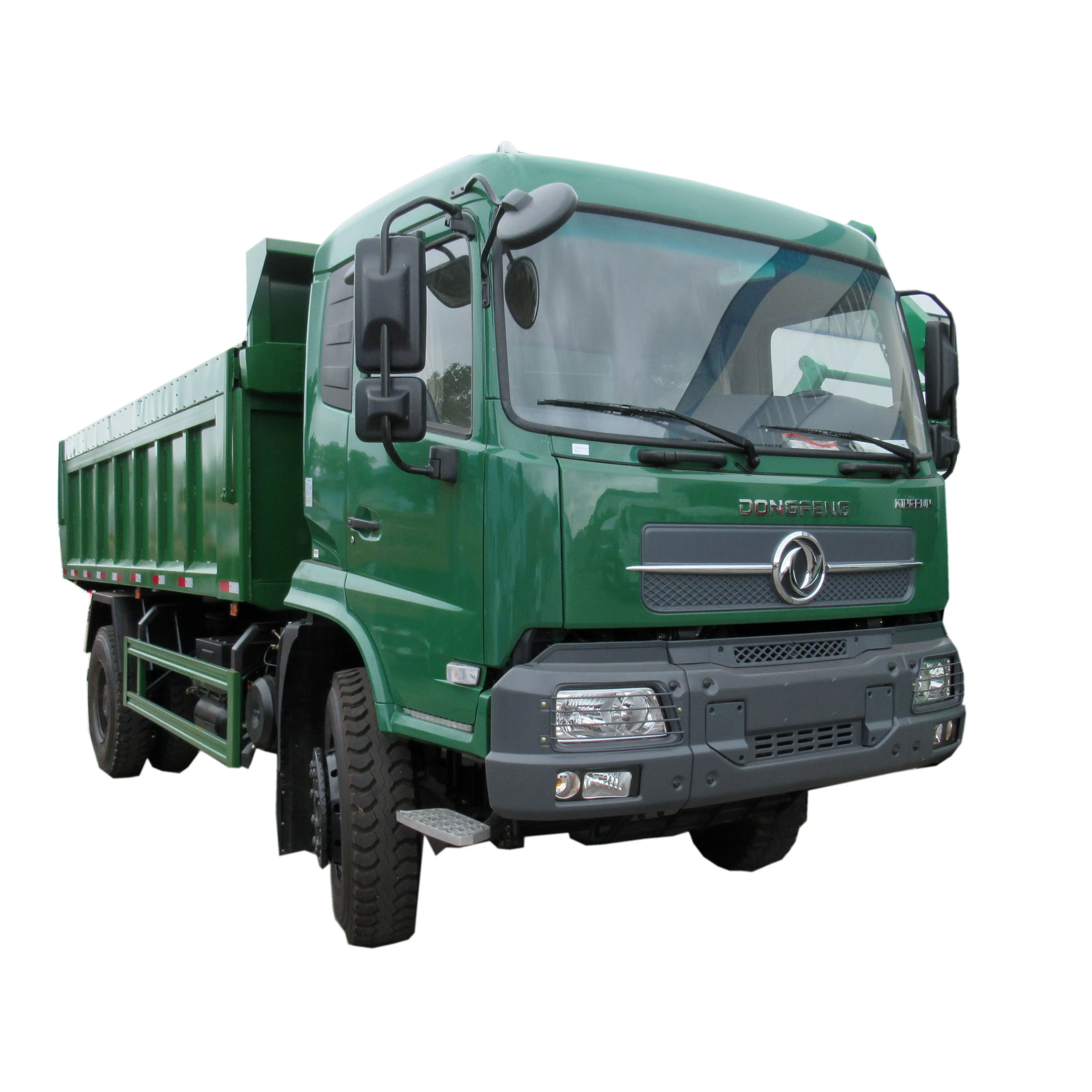 Dongfeng 4x2 6 neumáticos camión volquete capacidad 9m3 10m3 12m3 8 ton camión volquete para la venta