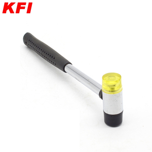 Fiberglas kolu ince parlatma kauçuk çekiç ile Guangzhou <span class=keywords><strong>45</strong></span> karbon çelik tırnak çekiç