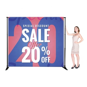 <span class=keywords><strong>8x8</strong></span> ayarlanabilir Banner standı adım ve arka ekran tekrarlayın
