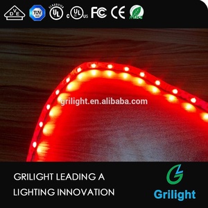 Su geçirmez yüksek kaliteli S şekli 12mm genişlik bükülebilir RGB Led bant şeridi ışık - Product Image 3