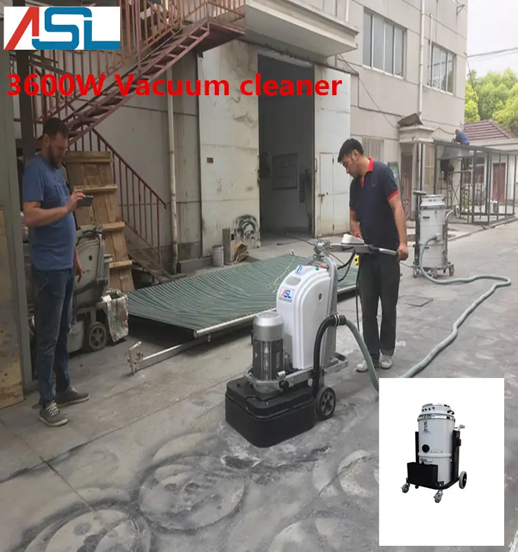 ASL 3.6KW máy hút bụi công nghiệp giá bụi extractor cho bê tông mài sàn