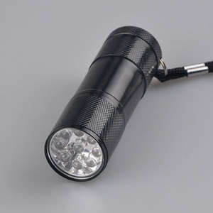 Mini 9 LED Tím Ánh Sáng UV Đèn Pin Nhôm Pocket Led UV Torch Ánh Sáng 395nm - Product Image 2
