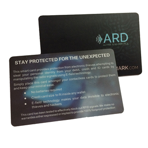 用于银行卡保护的新型防rfid卡13.56MHz - Product Image 6