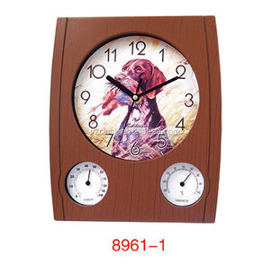 12 Loại Đồng Hồ Treo Tường Âm Thanh Cổ Chim Cổ Điển Với Nhiệt Độ Độ Ẩm - Product Image 2