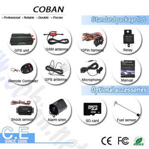 Coban gps tk103b cerradura central sistema gps rastreador de vehículos puerta desbloqueo cerradura sistema - Product Image 6