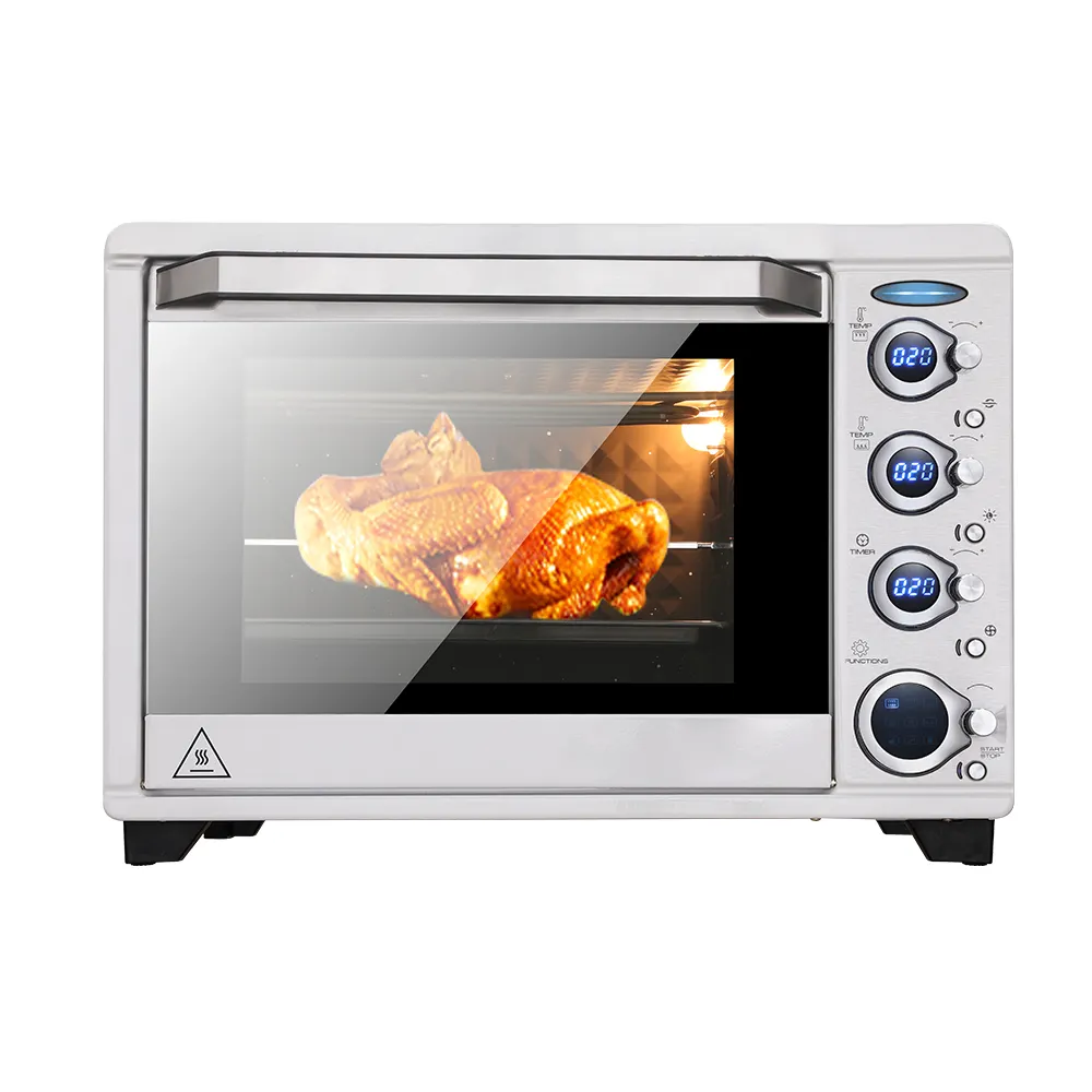 Di alta qualità 45 litri 2000W digitale di controllo del timer forno elettrico mini forno di cottura elettrico forno per la cucina per la casa albergo uso