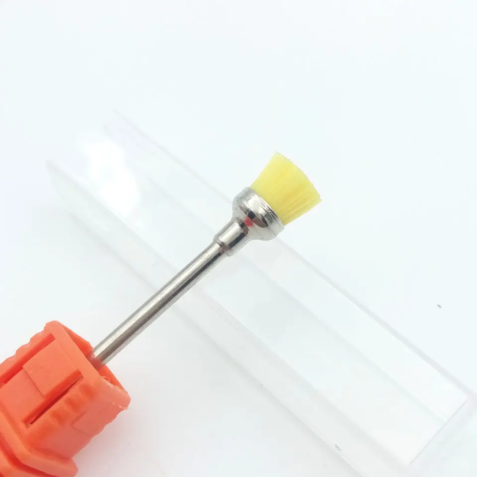 Thinlan Nail Art Drill Brush Nail Drill Bitsクリーナー1pc/ケース